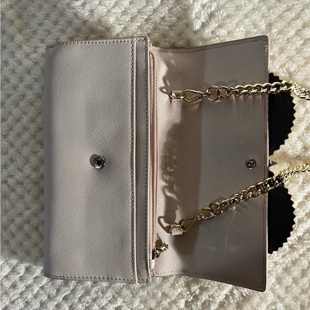 🩷 Kate Spade Blaze a Trail Milou Leather Clutch💚🩷💚